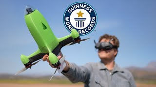 Building The Fastest Drone EVER  Guinness World Records [upl. by Ybbor291]