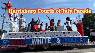 HARRISBURG FOURTH OF JULY PARADE 2024  NORTH CAROLINA [upl. by Anaejer]