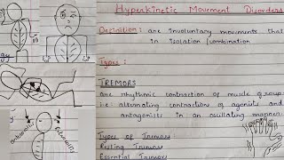 Which Are The Hyperkinetic Movement Disorders TremorsDystoniaChorea HemiballismusAthetosisTics [upl. by Roede]