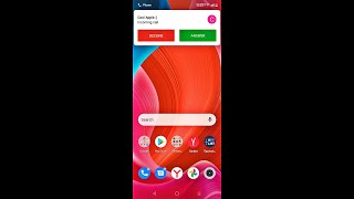 Realme C21Y screen recording call  Incoming call  Android 11 [upl. by Madancy187]