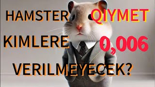 HAMSTER Kimlere Verilmeyecek QIYMETI SAYI neçe olacaq SONA kimi izleyin [upl. by Edahsalof]