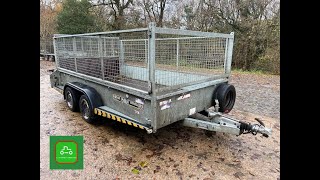 BRIAN JAMES 12X6 PLANT TRAILER 2010 SOLD BY wwwcatlowdycarriagescom [upl. by Netsoj]