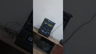 Aiwa nsx d757 check full volume solid bass and nice sound quality [upl. by Lemuelah]