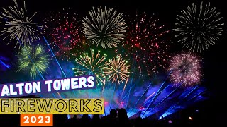 Alton Towers Fireworks Spectacular 2023 Full Show [upl. by Marlea]