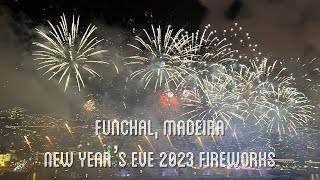 Funchal Madeira Fireworks NYE 2023 [upl. by Miof Mela]