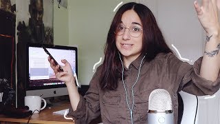 The ASMR Tag  25 Question CHALLENGE  Whispering Tapping Mouth sounds and Paper Scratching [upl. by Scheld142]