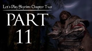 Lets Play Skyrim Chapter Two  11  The Barkeep amp The Dragon [upl. by Consolata]