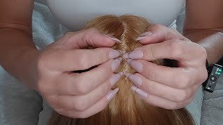 ASMR AGGRESSIVE SCALP SCRATCH  No Talking asmr aggressiveasmr asmrscratching [upl. by Blockus760]