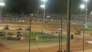 Brisbane Archerfield Speedway Sprintcars Race 2 030623 [upl. by Eelyma41]