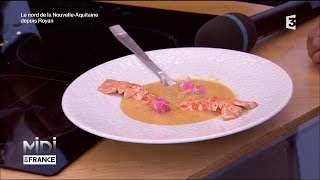 Recette  Velouté d’esturgeon et langoustines [upl. by Liebowitz691]