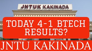 TODAY JNTUK 41 BTECH RESULTS jntuk [upl. by Townsend764]