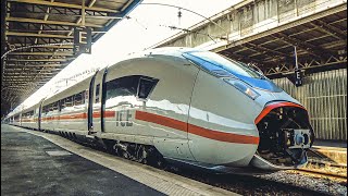 ICE Siemens Velaro D à ParisGare de lEst [upl. by Orgel]