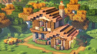 🏡 Minecraft Tutorial  Casa Para Survival ⚒️ [upl. by Bores]