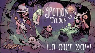 Potion Tycoon  10 Release Trailer [upl. by Narag]