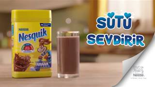 Sütün Kankası Nesquik Enfes Çikolata Lezzetiyle Sütü Sevdirir [upl. by Grimaud]