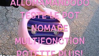 Potette Plus  le pot nomade pour le voyage Test [upl. by Olympie]