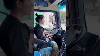 female truck driving shorts subscribe newsong djgan tractor jcb trending ytshorts foryou [upl. by Ailev]