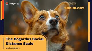 The Bogardus Social Distance Scale  Research Paper Example [upl. by Koran148]