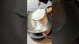 How to make bread dough using stand mixer recipe in the description box cooknbak3 shorts bread [upl. by Clem]