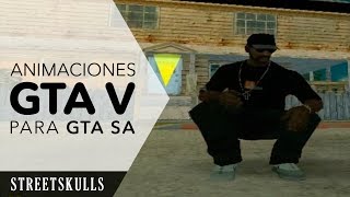 Animaciones de GTA IV para GTA San Andreas [upl. by Helmer]