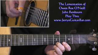 John Renbourn The Lamentation of Owen Roe ONeill Full Performance on Guitar [upl. by Cammie]