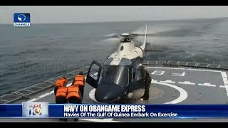 Nigerian Navy Deploys Four Vessels Chopper NAF Plane For Obangame Express 2019 [upl. by Arvad]