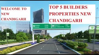 Top Best 5 Builder Properties Projects New Chandigarh Mullanpur [upl. by Sanfred]