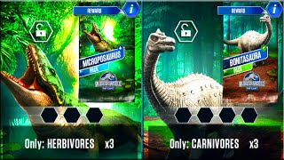 REWARD UNLOCKED MICROPOSAURUS VS BONITASAURA LEVEL 40  JURASSIC WORLD THE GAME [upl. by Zetana]