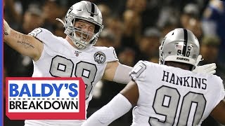 Maxx Crosby amp Raiders DLine Show Up Big In Week 10  Baldys Breakdown [upl. by Nahtonoj]