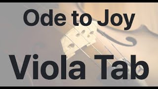 Learn Ode to Joy on Viola  How to Play Tutorial [upl. by Eskill]