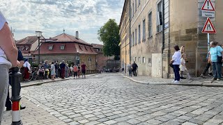 Einzug der Fronleichnamsprozession 2022 auf den Domplatz [upl. by Cohla]