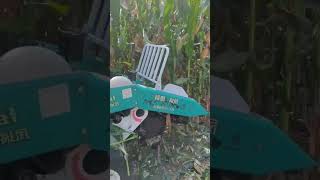 Corn cutting machine cropmanagementinfeild cropprocessing farming automobile [upl. by Sandeep]