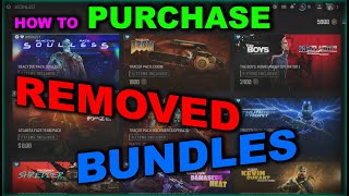 WARZONE GLITCH HOW TO BUY BUNDLES NOT IN THE STORE HOW TO BUY REMOVED BUNDLES IN WARZONE [upl. by Roberto]