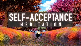 Guided Mindfulness Meditation on Accepting Yourself 🙏 Selflove kindness healing [upl. by Ragouzis]