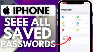 How to See All Saved Passwords on iOS 18 [upl. by Adnorrehs]