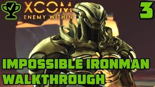 Alien UFO  XCOM Enemy Within Walkthrough Ep 3 XCOM Enemy Within Impossible Ironman [upl. by Sutsugua]