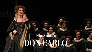 Don Carlo  Intervista con  Interview with Elīna Garanča Teatro alla Scala [upl. by Aennaej]