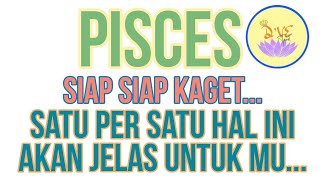 ZODIAK PISCES  DEG DEG AN AKHIRNYA SATU PER SATU SEMUANYA JELAStarotzodiakzodiacpisces [upl. by Nessah]