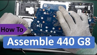 🛠️ HP 440 G8 Assemble All Parts  How to Assembly Hp ProBook 440 G8 Series Laptop Replacing Part [upl. by Ettenna507]