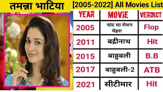 Tamanna Bhatia all movie list ll Tamanna Bhatia all film list flop and hit ll Ashish filme info [upl. by Aihk]