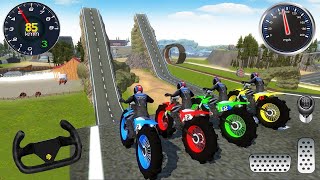 Dirt Bike Multiplayer Offroad Multiplayer Mega Ramp Road Motorcycle Offroad Outlaws Android Gameplay [upl. by Oika]