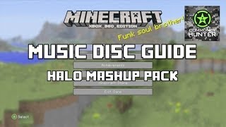 Minecraft Music Discs  Halo Mashup Pack [upl. by Etac]