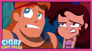 Hercules As Told By Chibi  Chibi Tiny Tales  disneychannel [upl. by Ahsemrak]