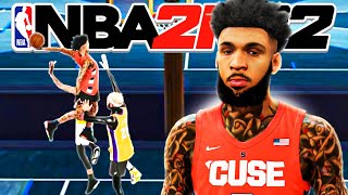 NEW 511 PURE SLASHER with EVERY CONTACT DUNK is the MOST SATISFYING BUILD in NBA 2K22 [upl. by Nodnab]