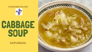 Polish Cabbage Soup Kapuśniak [upl. by Windsor]