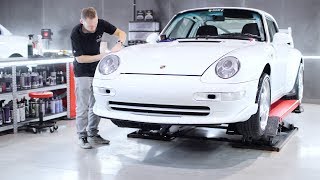 Porsche 993 RS Clubsport  The SWISSVAX Treatment [upl. by Anikat358]