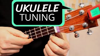 Ukulele TUNING for beginners  EASY comprehensive guide  TIPS to stay in tune [upl. by Erreip160]