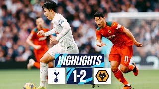 TOTTENHAM HOTSPUR 12 WOLVES  PREMIER LEAGUE HIGHLIGHTS [upl. by Fillbert]