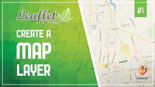 Leaflet JS Tutorial  Create A Map Layer Using Leaflet  Leaflet Series  GeoFox  Leaflet1 [upl. by Eirrol]