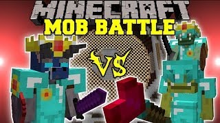 Goblin Boss Vs Walker King  Minecraft Mob Battles  Arena Battle  Better Dungeon Mod Battles [upl. by Ylyl]